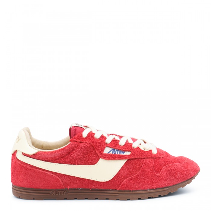 RED WINDSPIN SNEAKERS