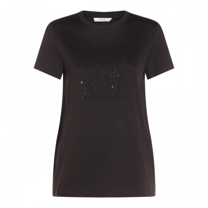 BLACK GIOVANE COTTON T-SHIRT