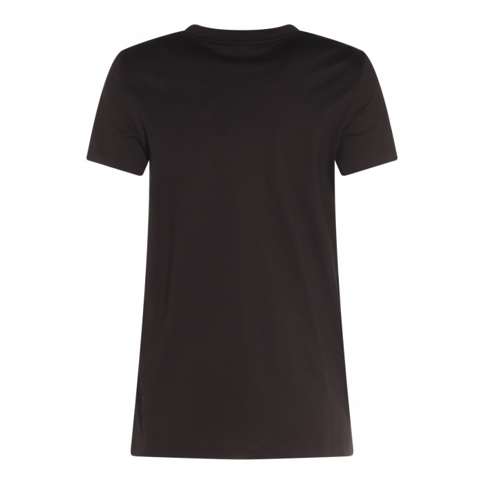 BLACK GIOVANE COTTON T-SHIRT 2