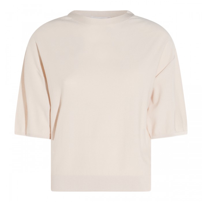 BEIGE LINEN T-SHIRT