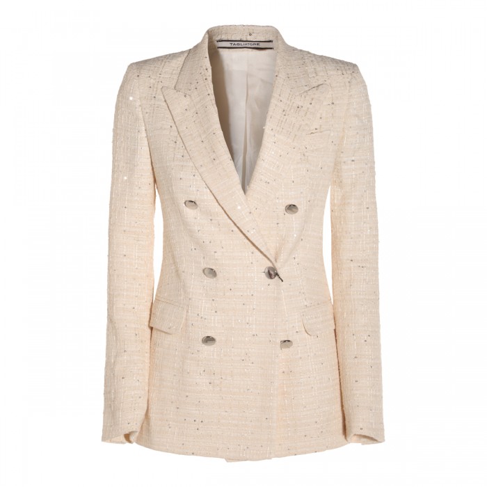 IVORY COTTON BLAZER