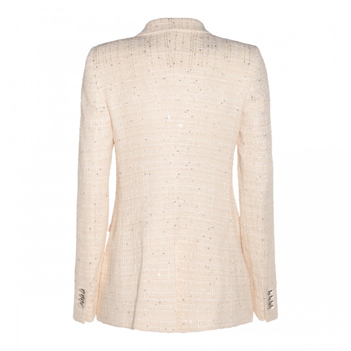 IVORY COTTON BLAZER 2