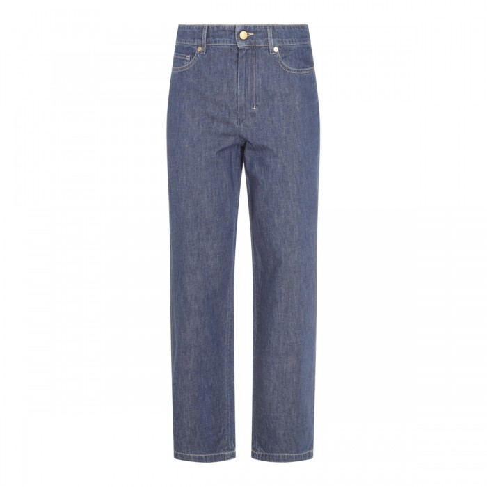 BLUE COTTON POLLY JEANS