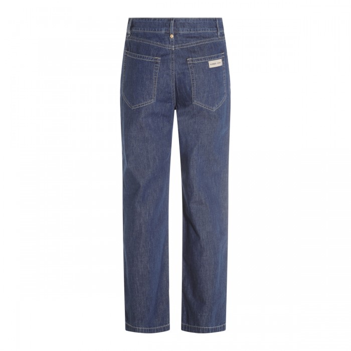 BLUE COTTON POLLY JEANS 2