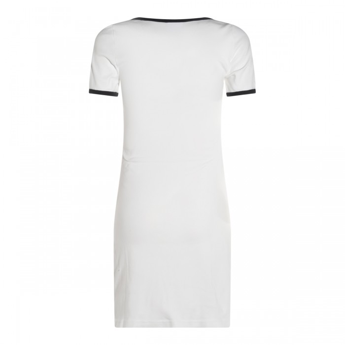 WHITE COTTON MINI DRESS 2