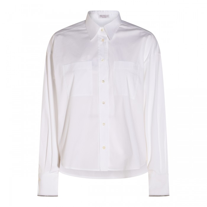 WHITE COTTON SHIRT