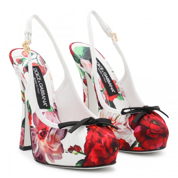 WHITE AND MULTICOLOR PUMPS 2