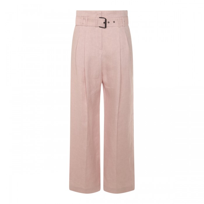 PINK LINEN PANTS