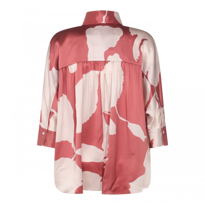 RED AND WHITE LINEN TOP 2