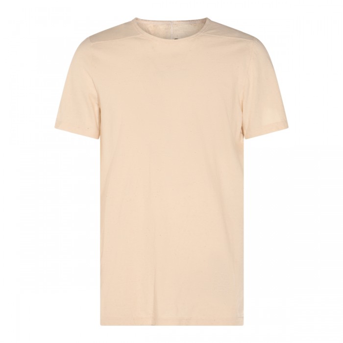BEIGE COTTON T-SHIRT