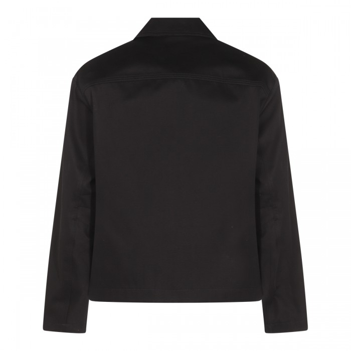 DARK BLUE COTTON CASUAL JACKET 2