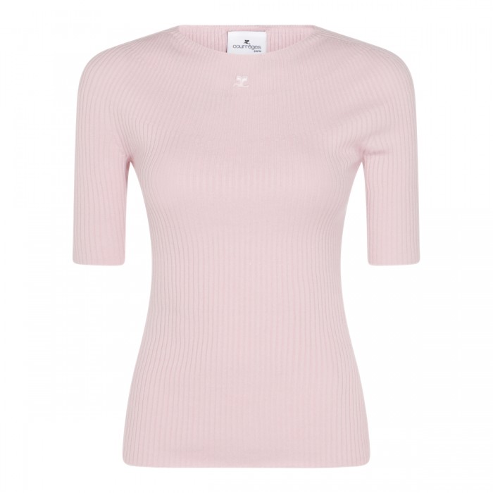 PINK COTTON KNITWEAR