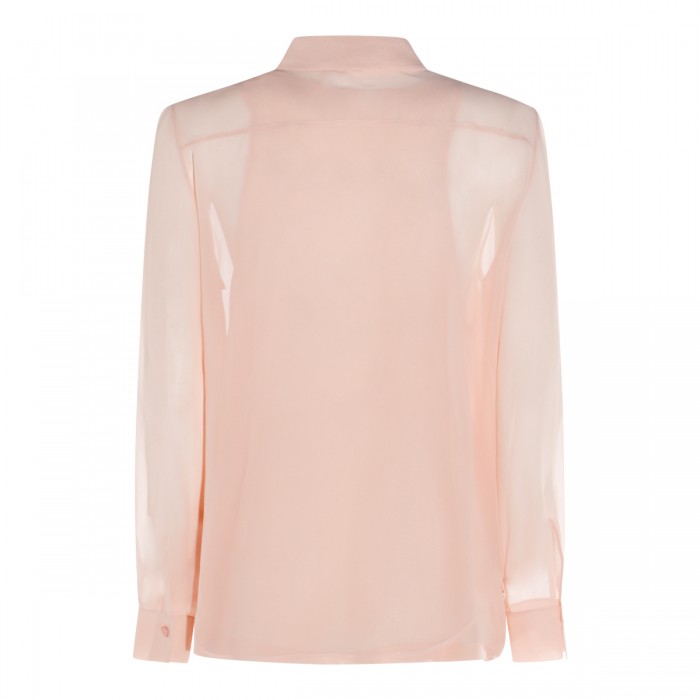 LIGHT PINK SILK SHIRT 2