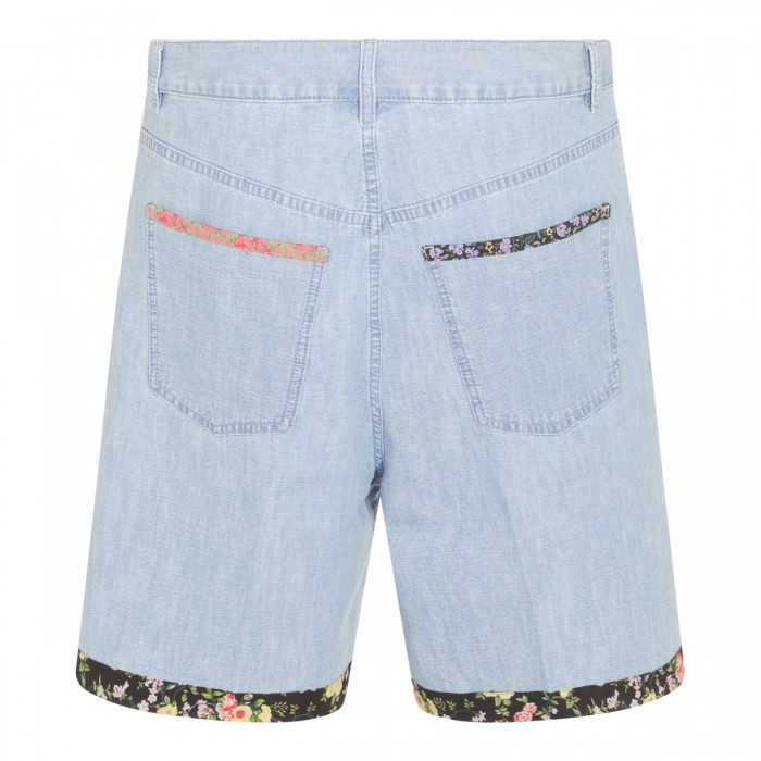 LIGHT BLUE COTTON SHORT 2