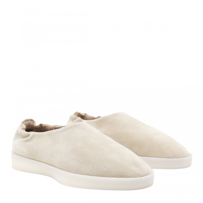 BEIGE LEATHER LOAFERS 2