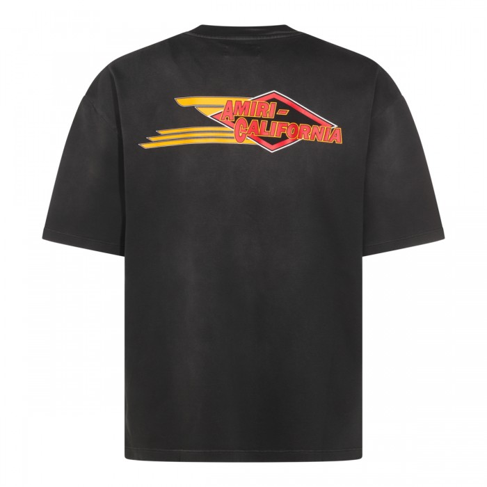 BLACK COTTON T-SHIRT 2