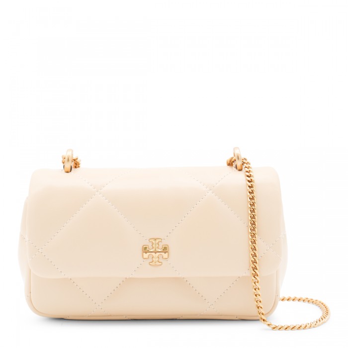 CREAM LEATHER KIRA DIAMOND...