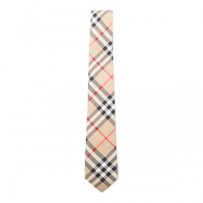 BEIGE SILK MANSTON.M TIE