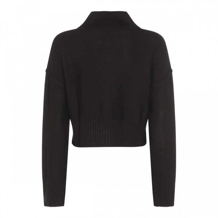 BLACK WOOL KNITWEAR 2