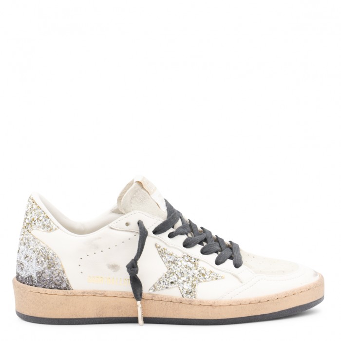 BEIGE LEATHER BALL STAR...
