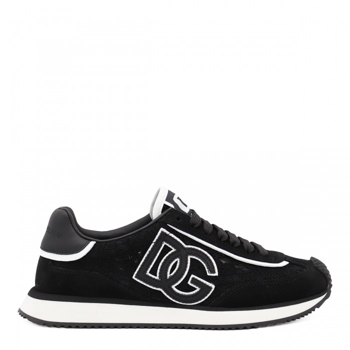 BLACK DG CUSHION SNEAKERS