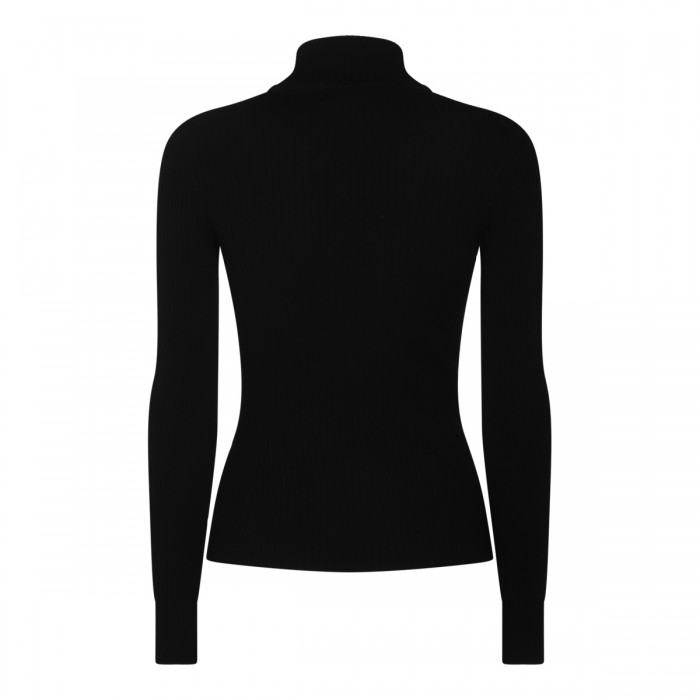 BLACK VISCOSE KNITWEAR 2