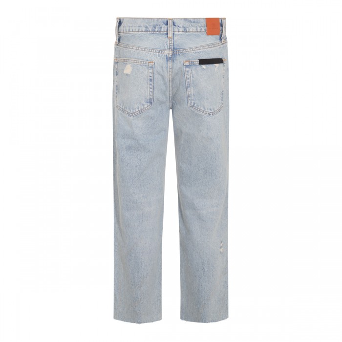 LIGHT BLUE COTTON JEANS 2
