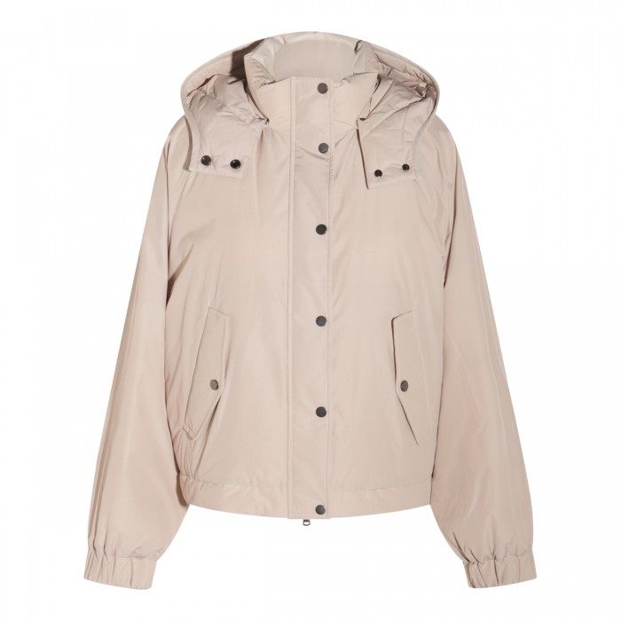 BEIGE DOWN JACKET