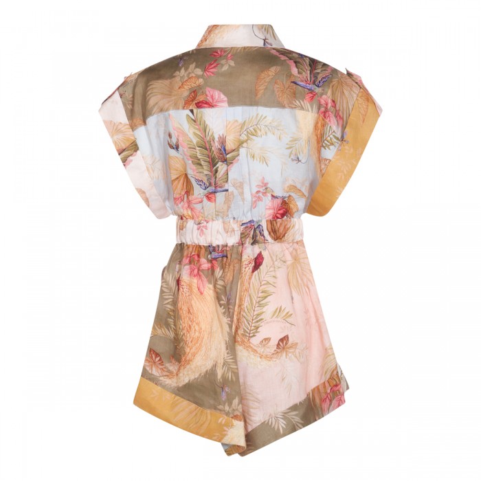 MULTICOLOR LINEN JUMPSUIT 2