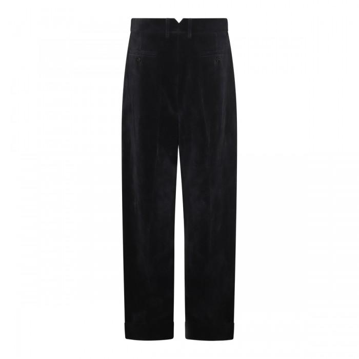 DARK BLUE COTTON PANTS 2