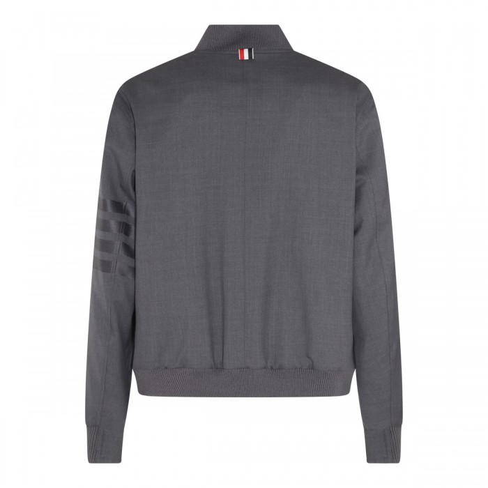 DARK GREY WOOL KNITWEAR 2