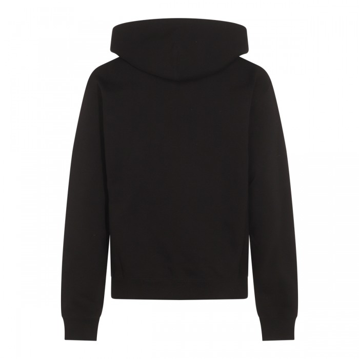 BLACK COTTON SWEATSHIRT 2