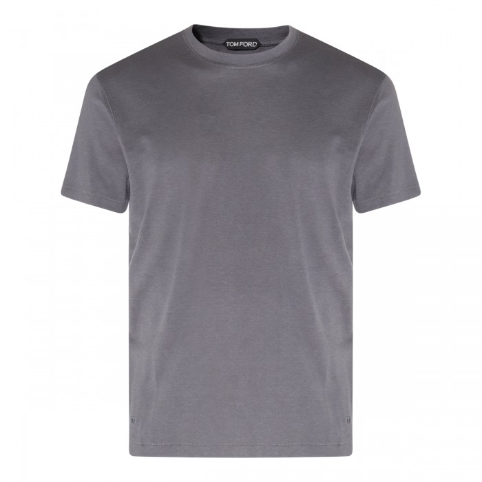 GREY COTTON T-SHIRT