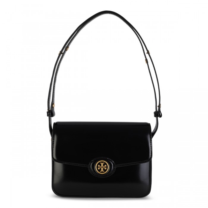 BLACK LEATHER ROBINSON...