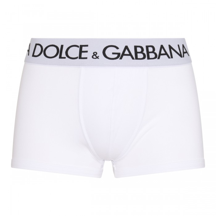 WHITE COTTON BOXERS 2