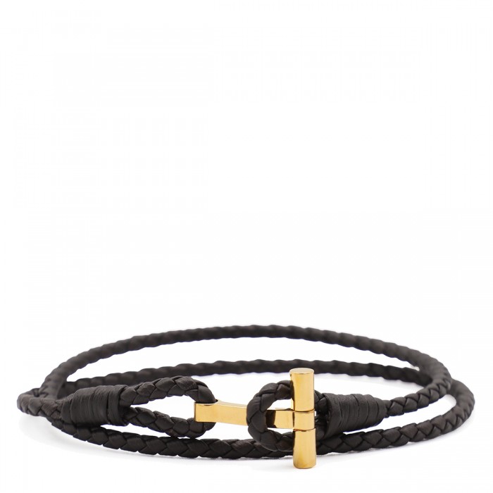 BROWN AND GOLD BRACELET