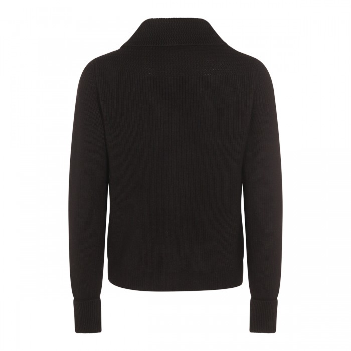 BLACK WOOL KNITWEAR 2