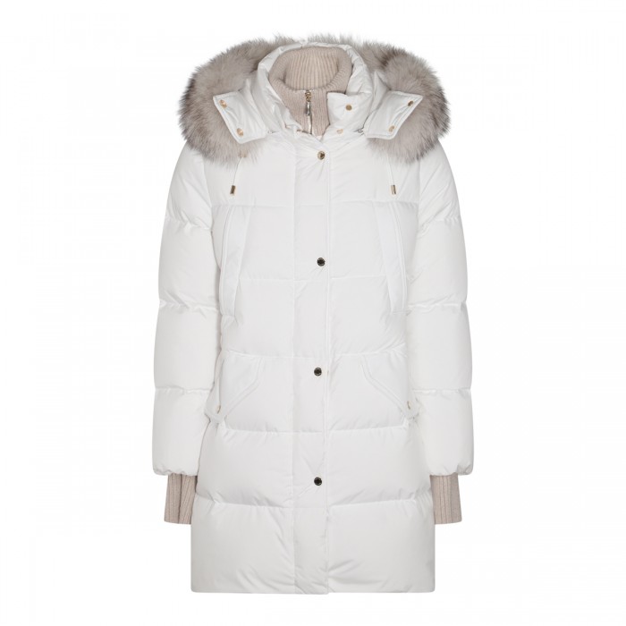 WHITE DOWN JACKET