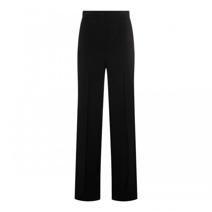 BLACK WOOL PANTS