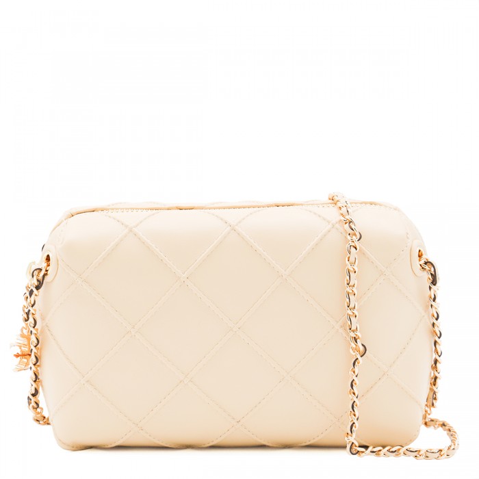 CREAM LEATHER FLEMING...