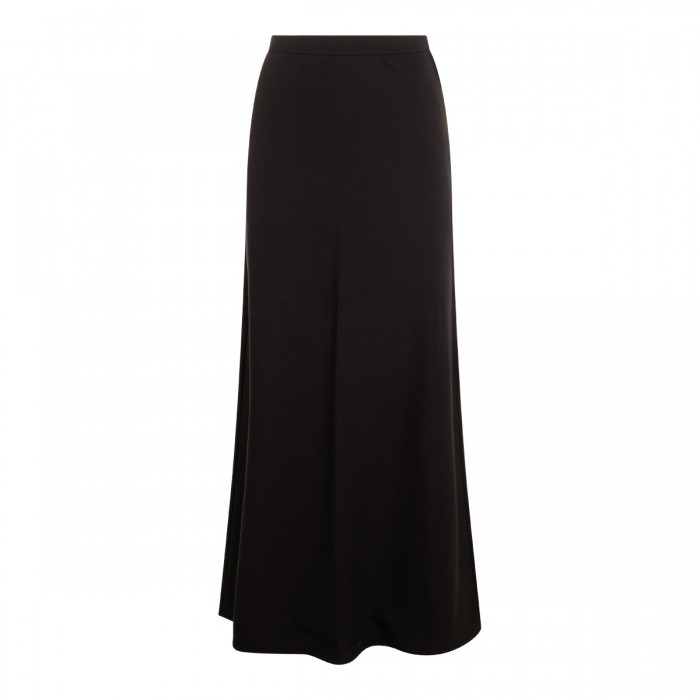 BLACK COTTON SKIRT