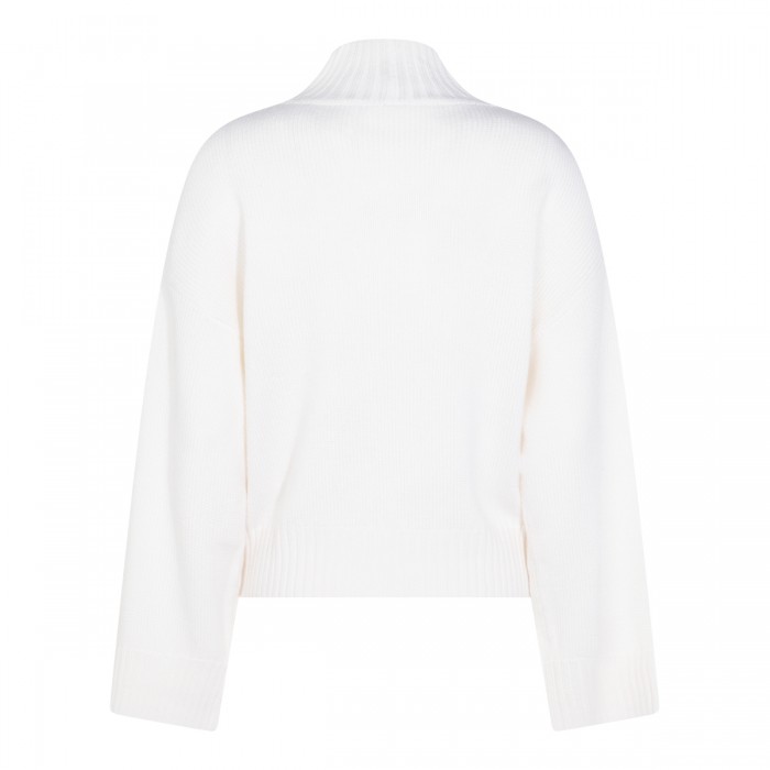 WHITE WOOL KNITWEAR 2