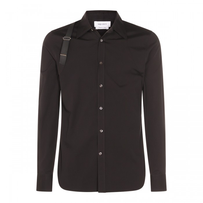 BLACK COTTON SHIRT