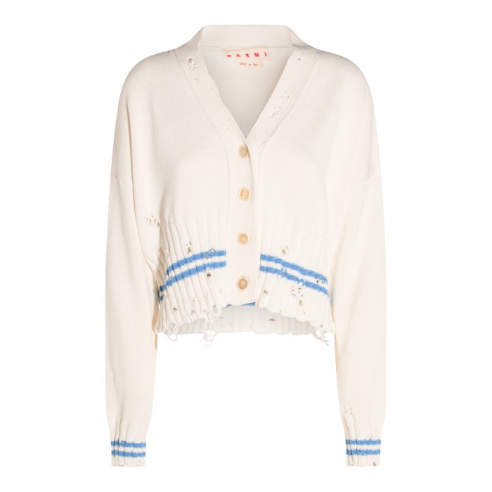 WHITE COTTON KNITWEAR