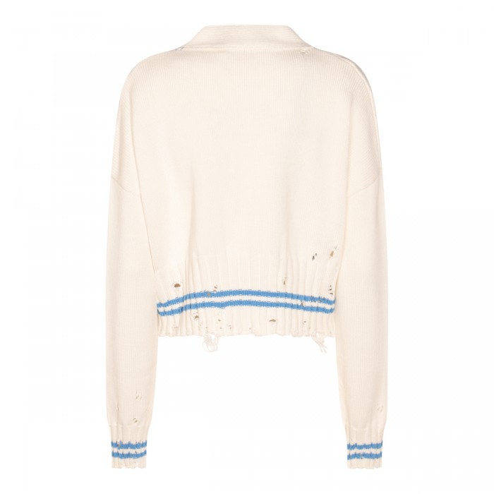 WHITE COTTON KNITWEAR 2