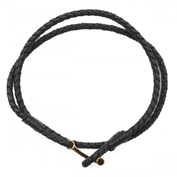 BLACK AND GOLD LEATHER... 2