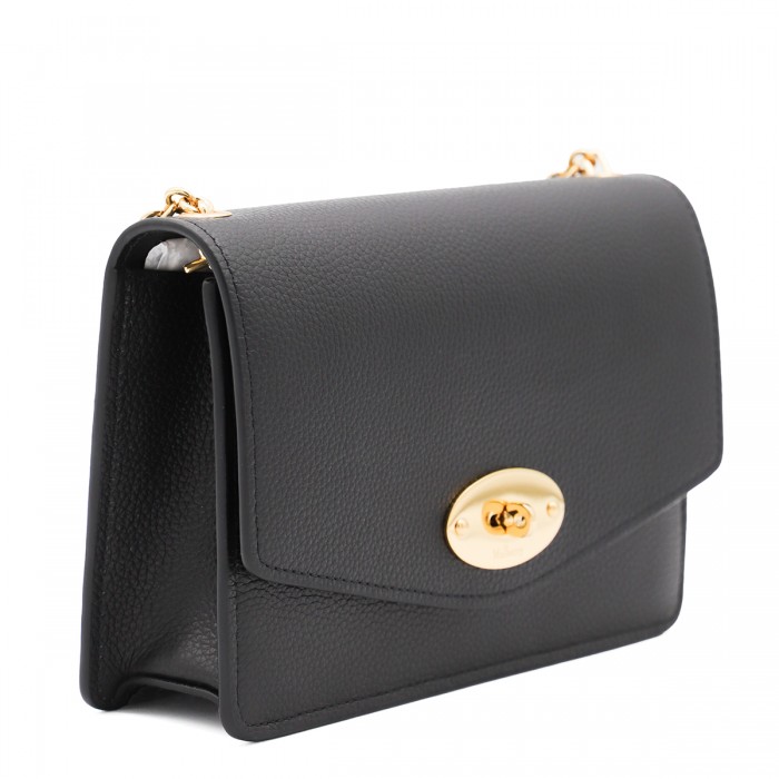 BLACK LEATHER SMALL DARLEY... 2