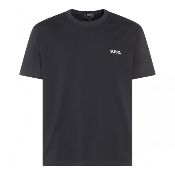 DARK NAVY COTTON T-SHIRT