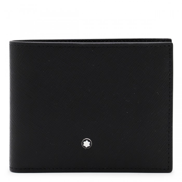 BLACK LEATHER WALLET