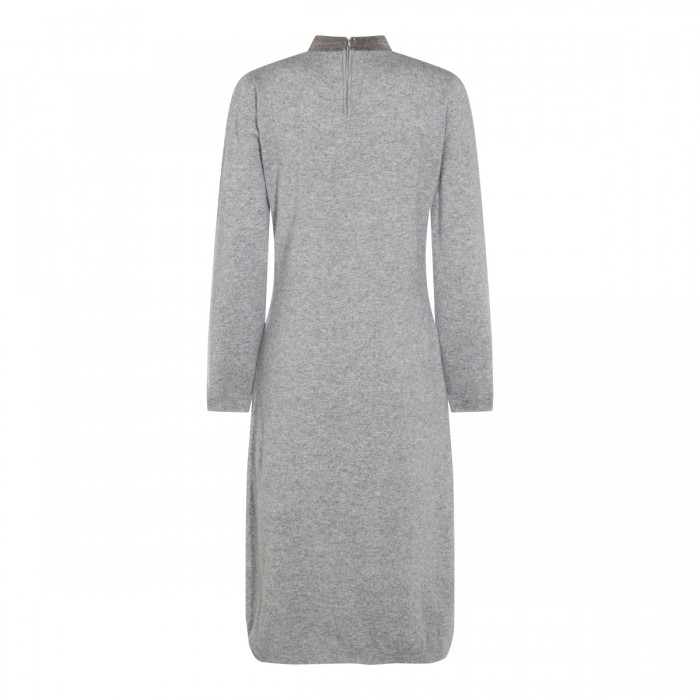 GREY WOOL DRESS 2